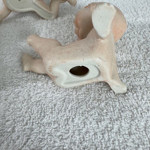 Kewpie Doll Figurines Set Of 3 Naked Baby Bisque - Picture 13 of 16